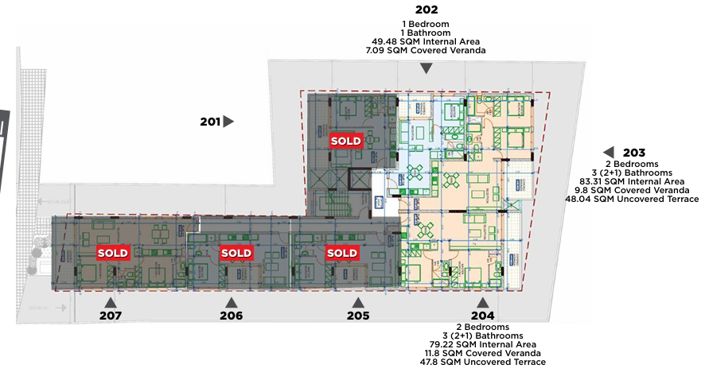 Image No.6-1 Bed Apartment for sale