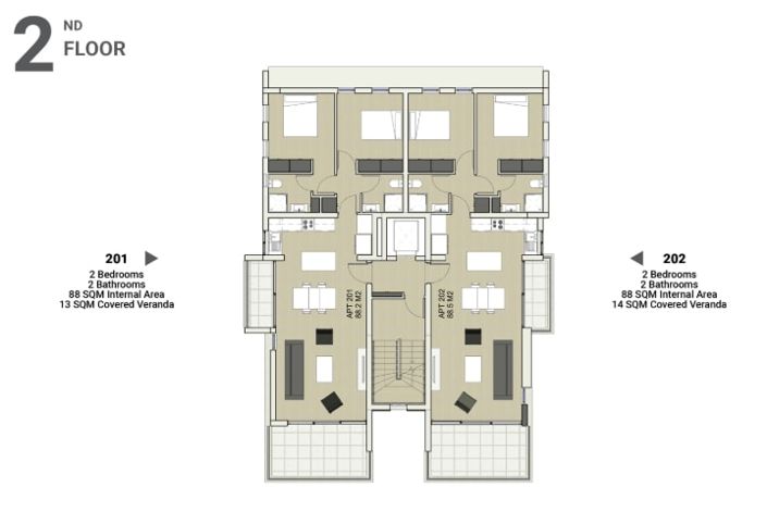 Image No.8-2 Bed Apartment for sale