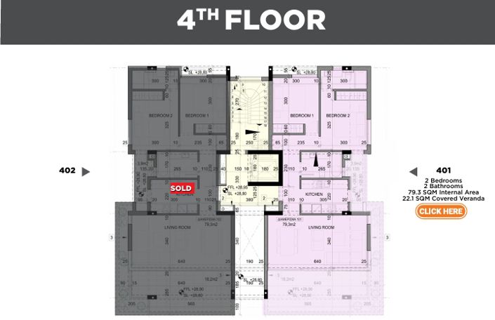 Image No.8-2 Bed Apartment for sale