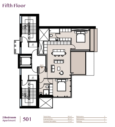 Image No.6-2 Bed Apartment for sale