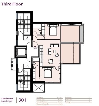 Image No.6-2 Bed Apartment for sale
