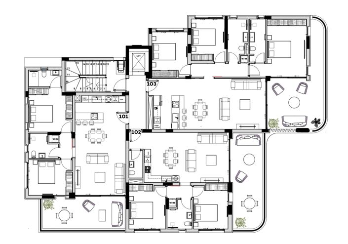 Image No.7-3 Bed Apartment for sale