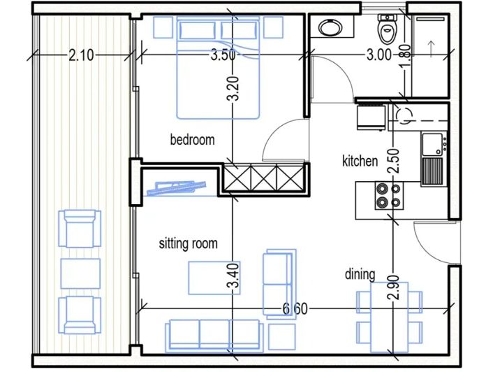 Image No.17-1 Bed Apartment for sale