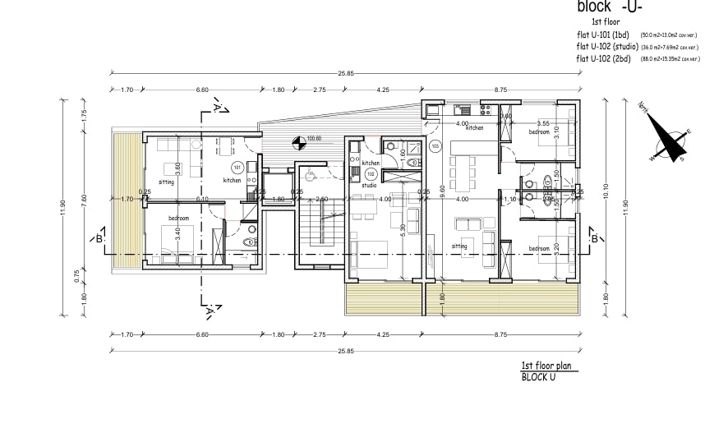 Image No.10-1 Bed Studio for sale