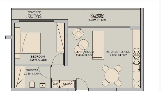 Image No.9-1 Bed Apartment for sale