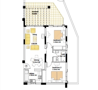 Image No.7-2 Bed Villa for sale