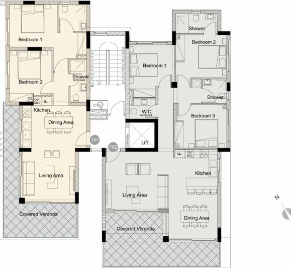 Image No.8-3 Bed Apartment for sale