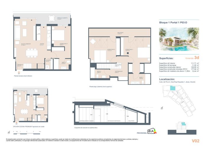 Image No.3-3 Bed Penthouse for sale