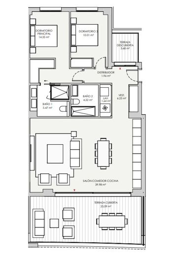 Image No.17-2 Bed Apartment for sale