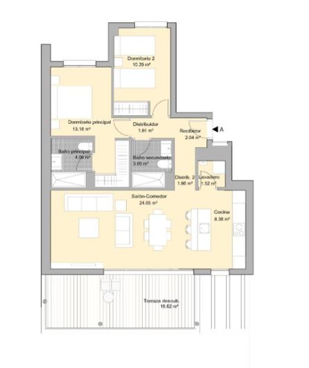 Image No.13-2 Bed Apartment for sale