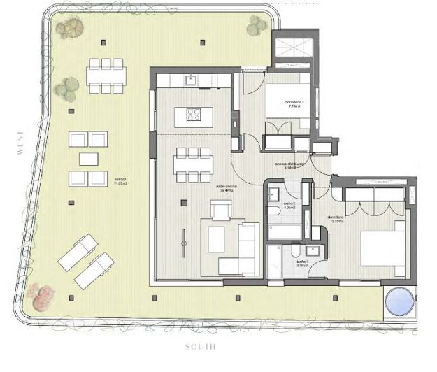 Image No.8-1 Bed Apartment for sale