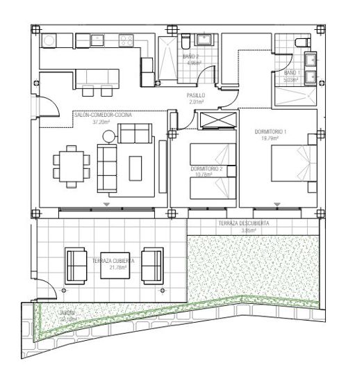 Image No.18-3 Bed Apartment for sale