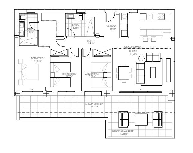 Image No.14-2 Bed Apartment for sale