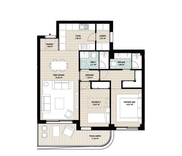 Image No.11-4 Bed Apartment for sale