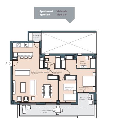 Image No.13-2 Bed Apartment for sale