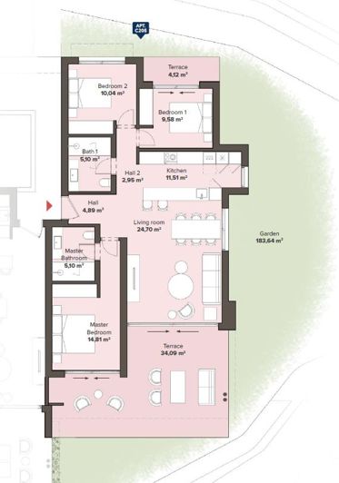 Image No.16-3 Bed Penthouse for sale