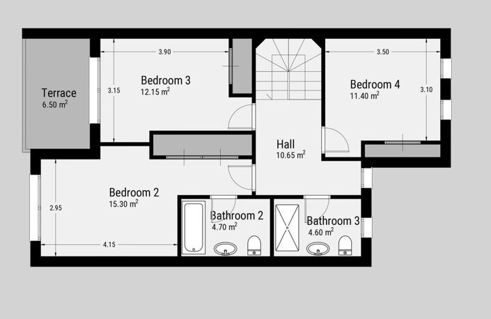 Image No.43-4 Bed Townhouse for sale