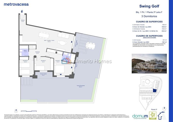Image No.9-3 Bed Apartment for sale