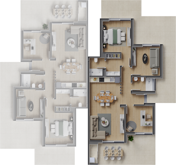 Image No.5-3 Bed Apartment for sale