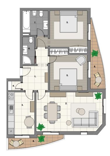 Image No.21-2 Bed Flat for sale