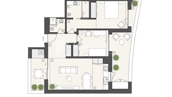 Image No.20-2 Bed Apartment for sale