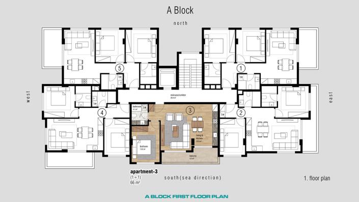 Image No.24-1 Bed Apartment for sale