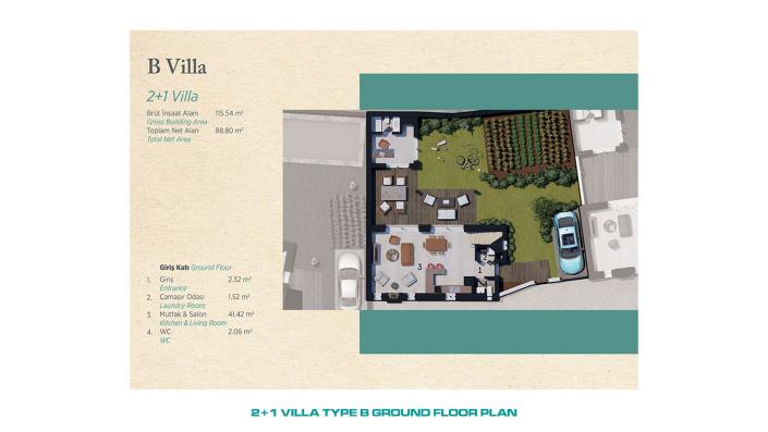 Image No.23-2 Bed Villa for sale