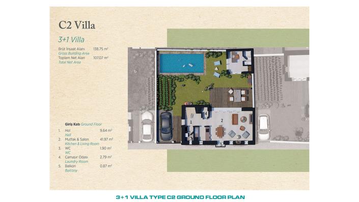 Image No.27-2 Bed Villa for sale