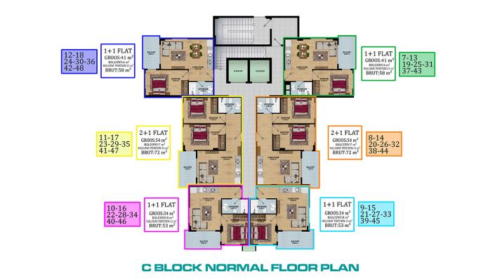 Image No.21-1 Bed Apartment for sale