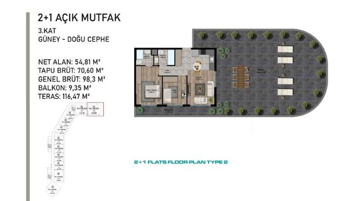 Image No.18-1 Bed Apartment for sale