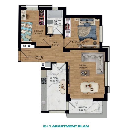 Image No.15-1 Bed Apartment for sale