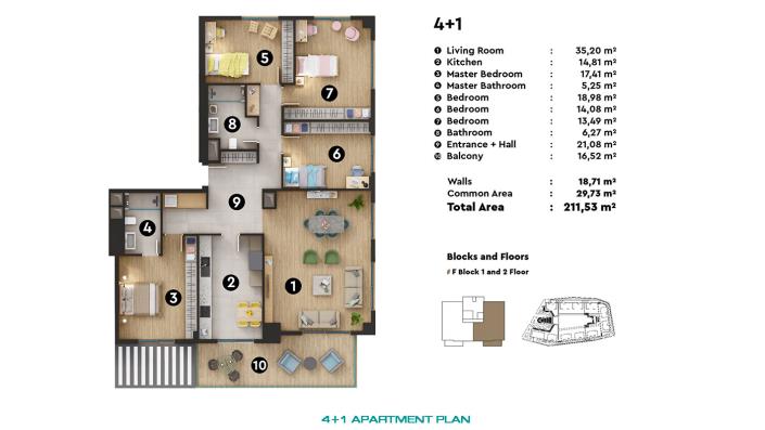 Image No.41-1 Bed Apartment for sale