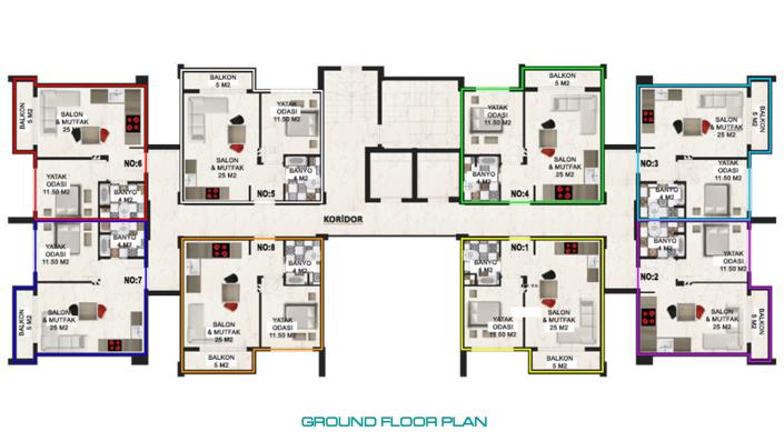 Image No.20-1 Bed Apartment for sale