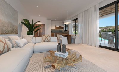 render-salon-comedor-cocina-albufera