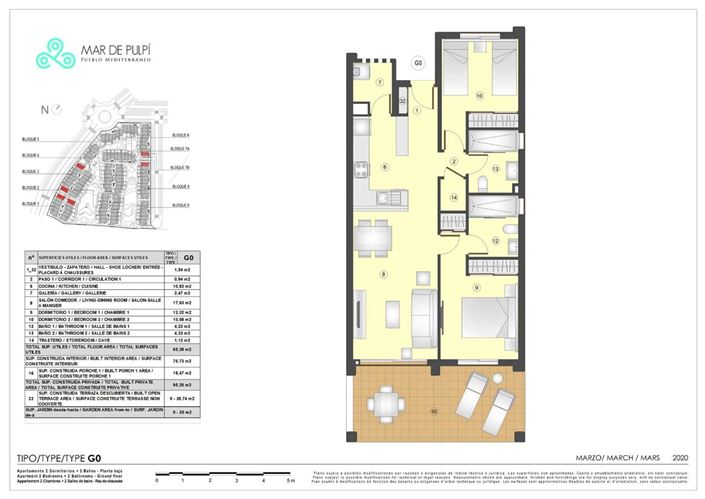 Image No.3-2 Bed Apartment for sale