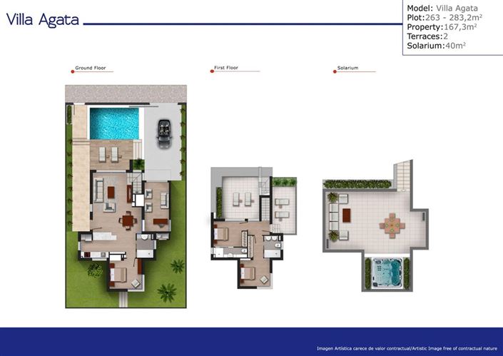 Image No.12-3 Bed Villa for sale