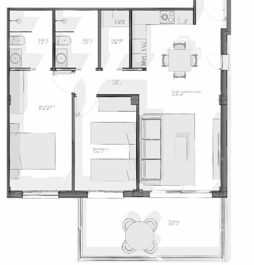 Image No.9-2 Bed Apartment for sale