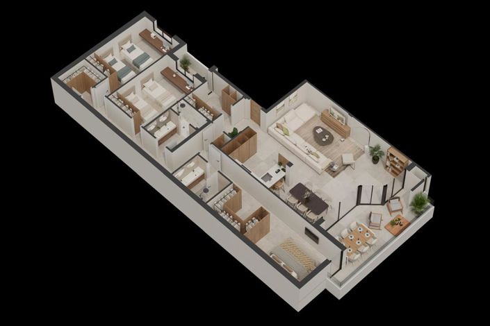 Image No.9-3 Bed Apartment for sale