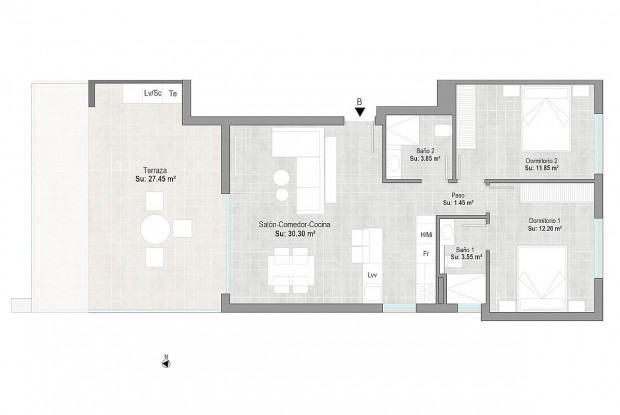 Image No.11-3 Bed Apartment for sale