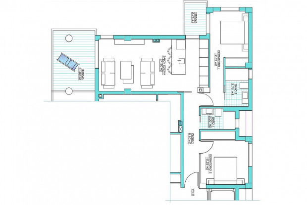 Image No.12-2 Bed Apartment for sale