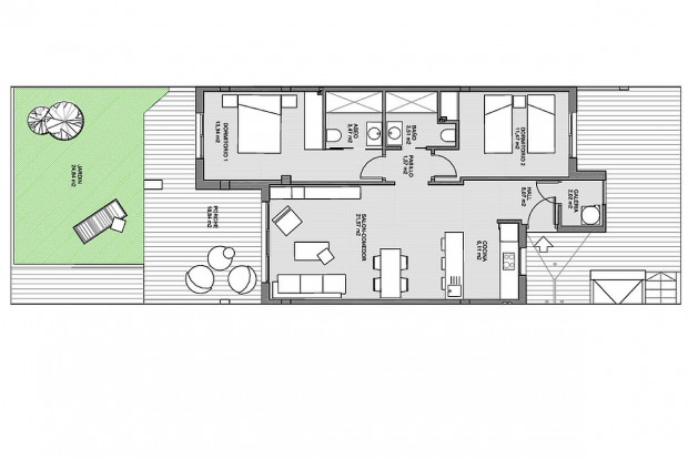 Image No.11-2 Bed Apartment for sale