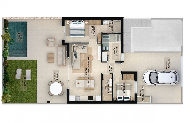 Image No.11-3 Bed Bungalow for sale