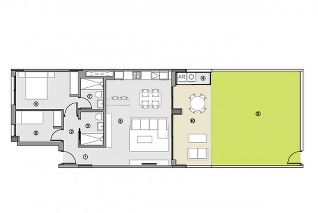 Image No.12-3 Bed Apartment for sale