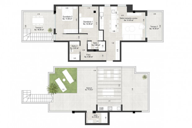 Image No.13-2 Bed Apartment for sale