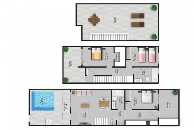 Image No.12-3 Bed Villa for sale