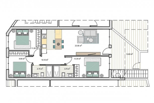 Image No.11-2 Bed Bungalow for sale