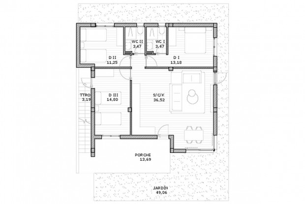 Image No.14-3 Bed Bungalow for sale