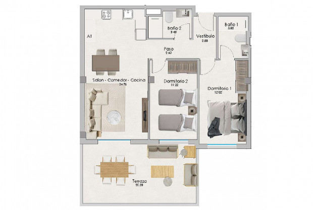 Image No.9-3 Bed Apartment for sale