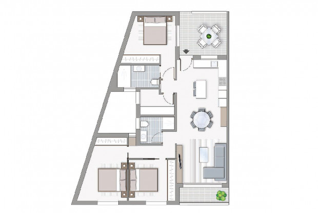 Image No.12-2 Bed Penthouse for sale