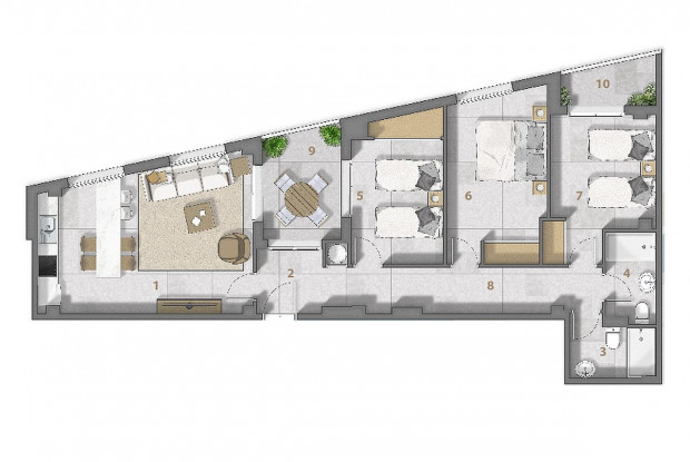 Image No.13-3 Bed Apartment for sale